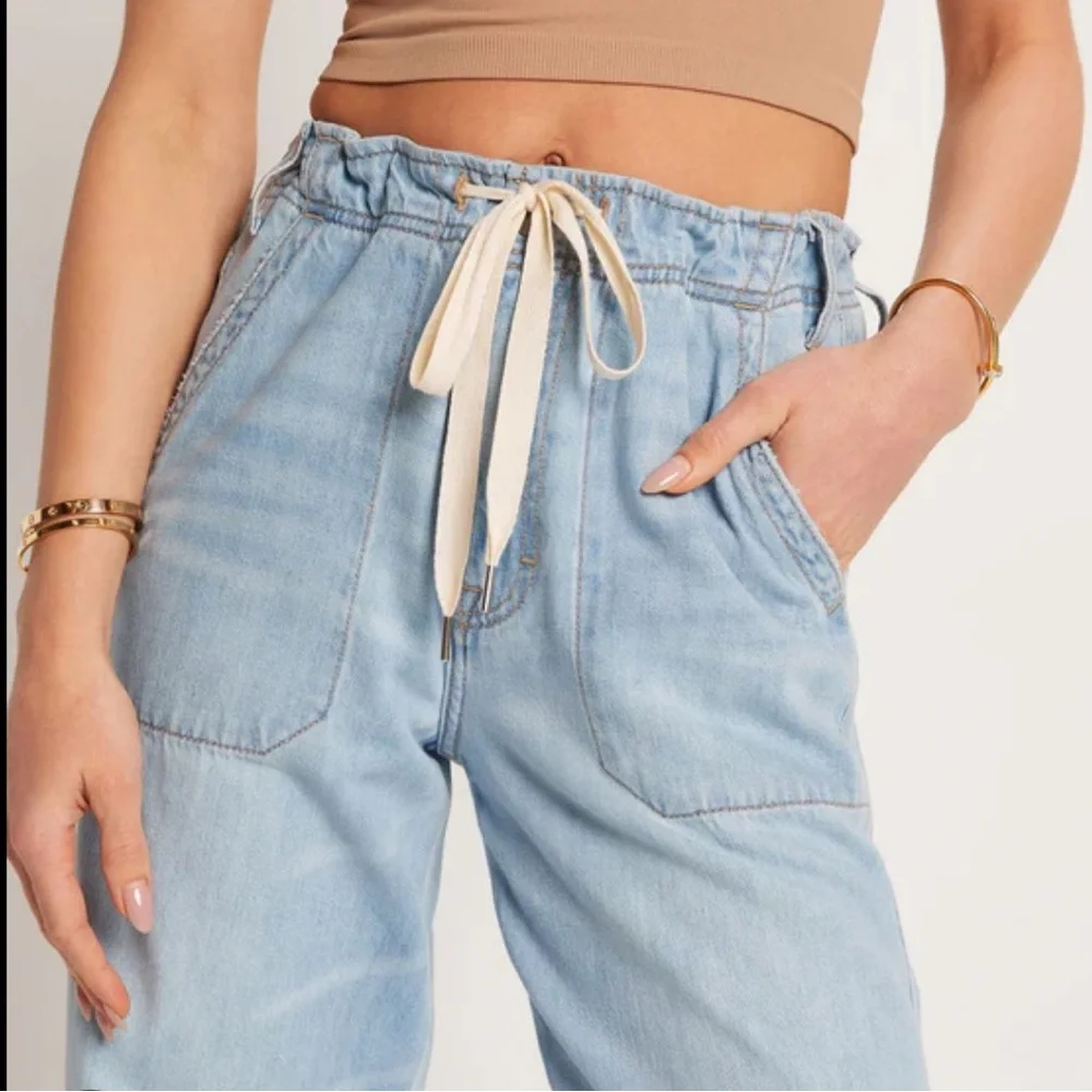 NWOT Vici Westley Drawstring Wide Leg Jeans - Picture 3 of 16